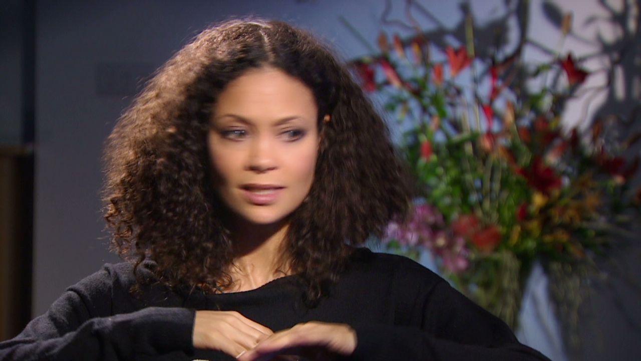<b>Thandie Newton</b> joins women's protest, recalls exploitation | CNN