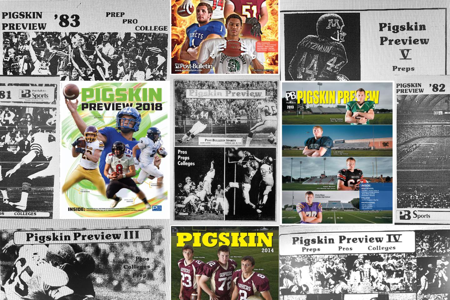 Celebrating 50 years of the <b>Pigskin Preview</b> - Post Bulletin ...