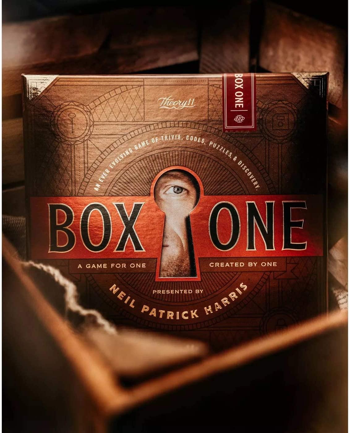 Box ONE by <b>Neil Patrick Harris</b>: Adult Trivia, Codes, Puzzles Board ...