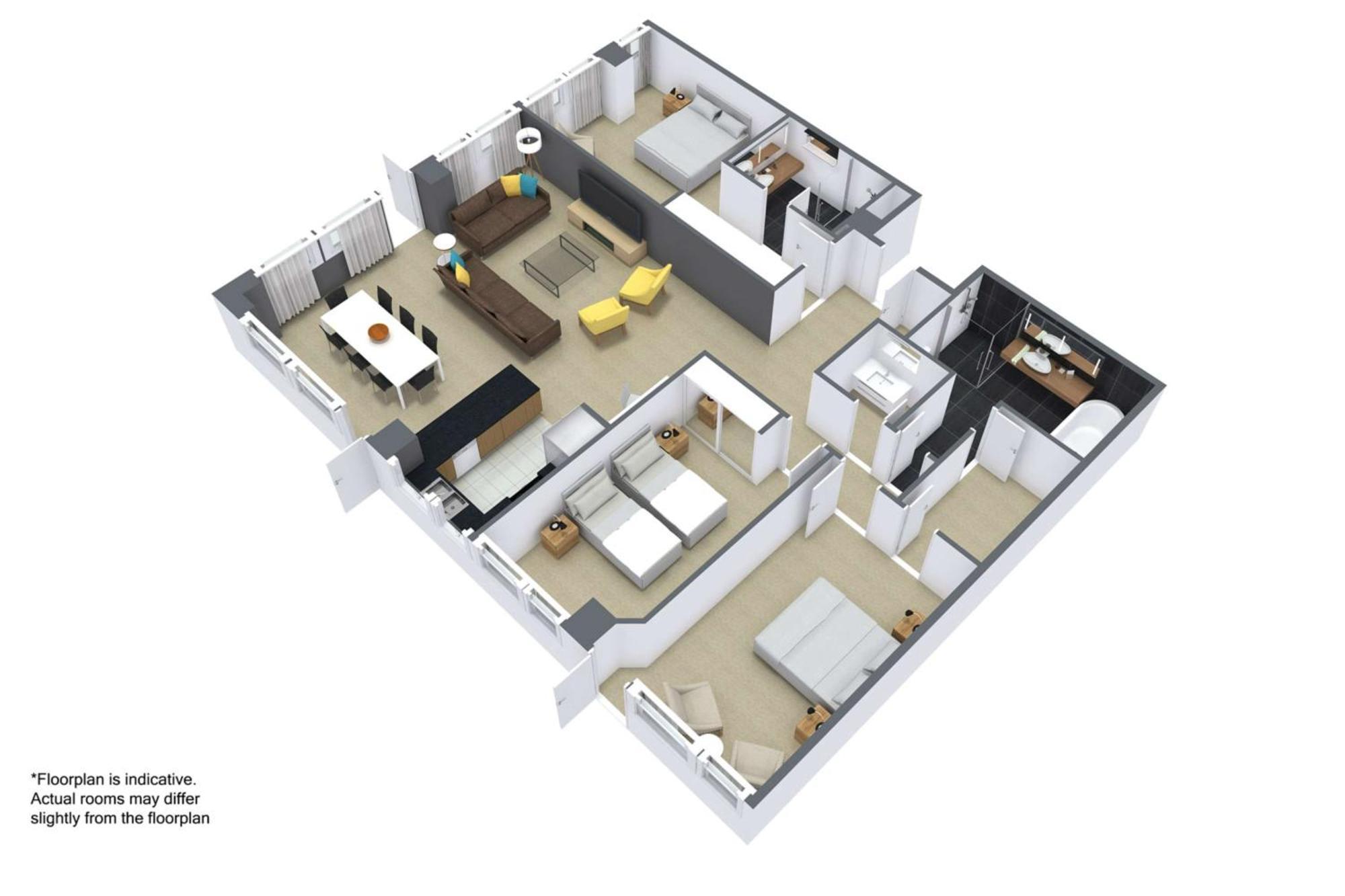 Appartement 3 Chambres Premier