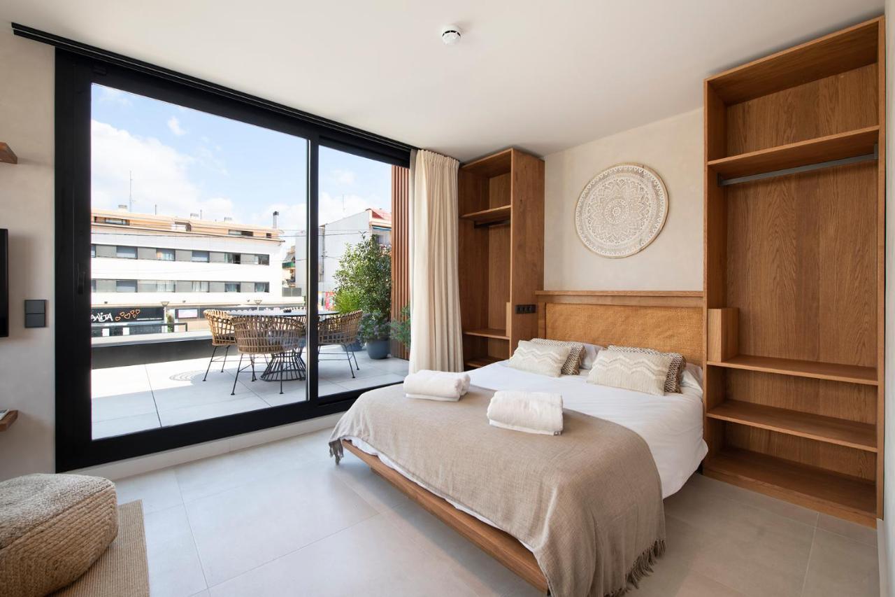 Estudio con terraza