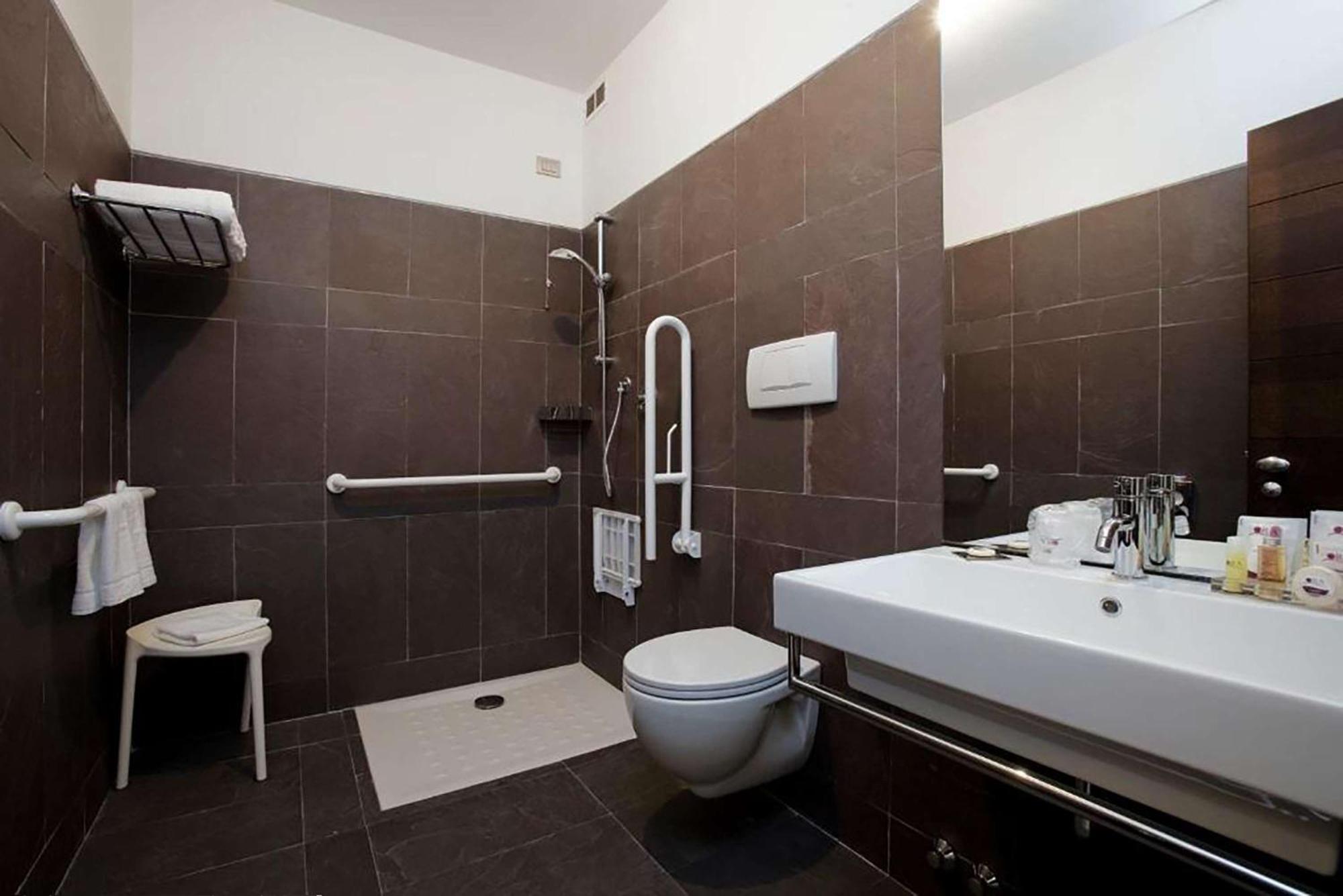 Standard Double Room Roll Shower Disability Access