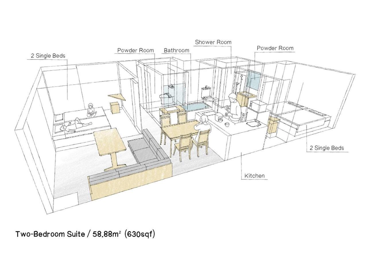 Two-Bedroom Suite,1567330643:JPEG