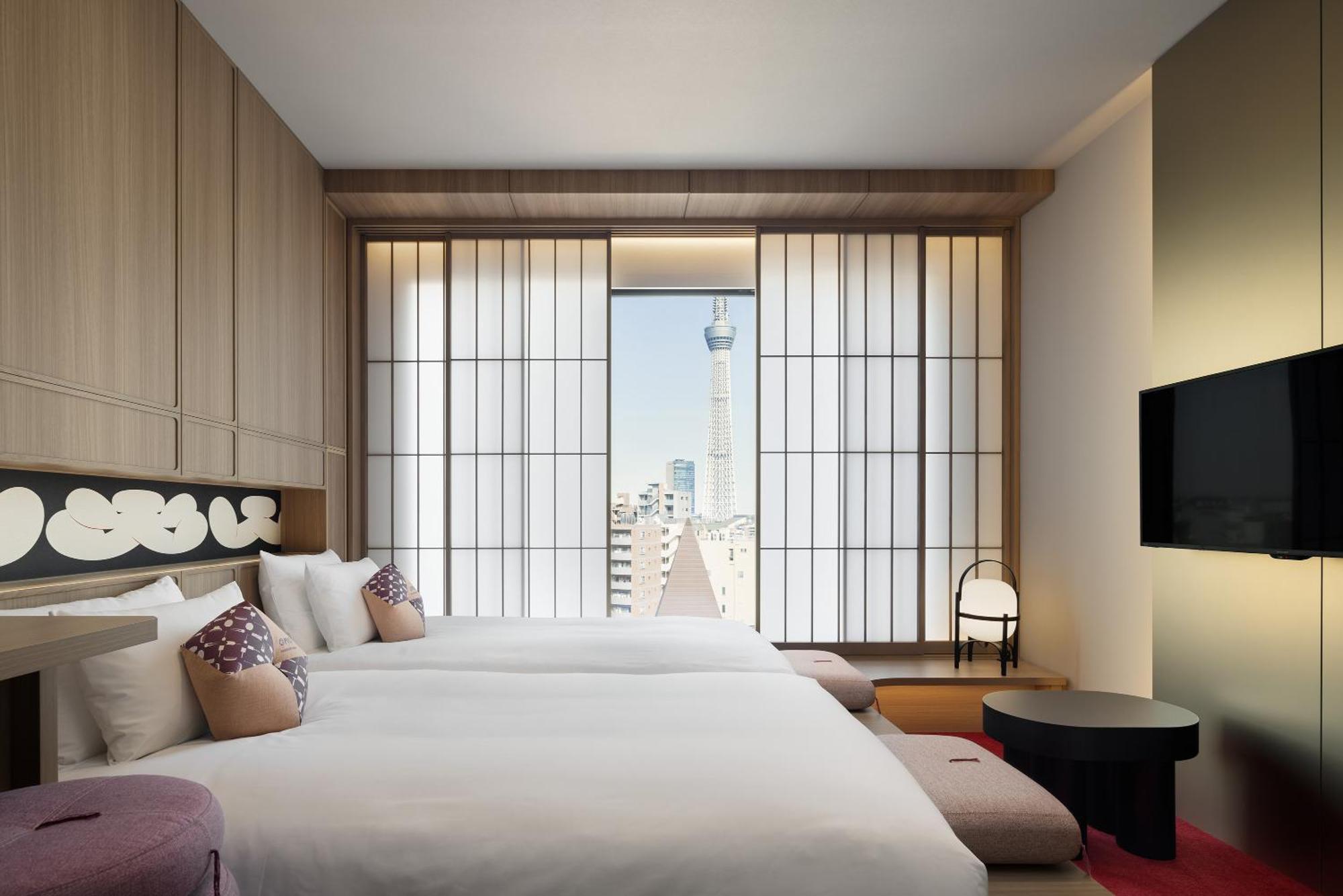 YOSE Twin Room City View