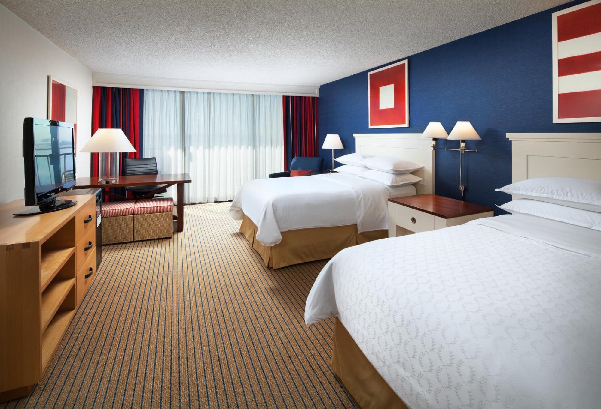 Deluxe Kamer met 2 Tweepersoonsbedden - Bay Tower