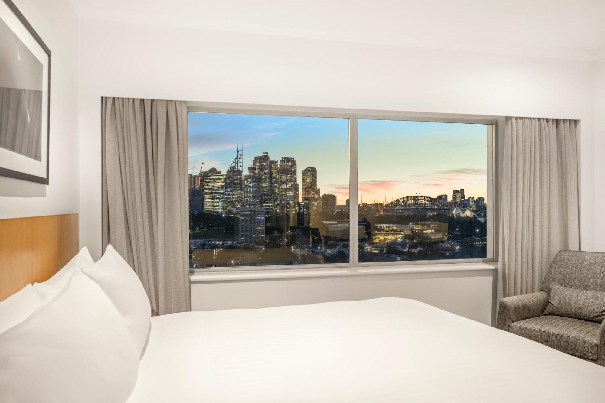 Habitación Premium con cama extragrande y vistas al puerto