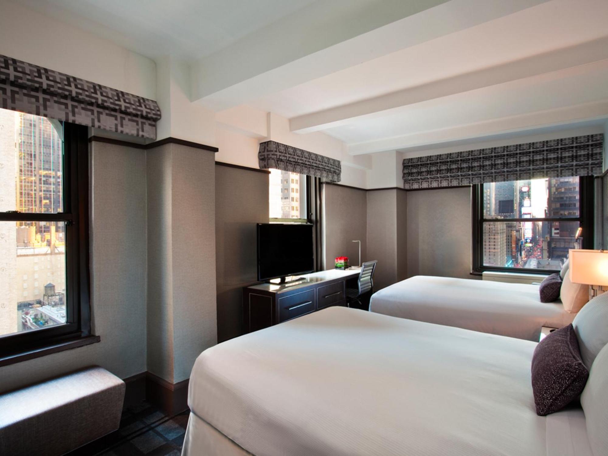 Chambre d'Angle Premier avec 2 Lits Queen-Size