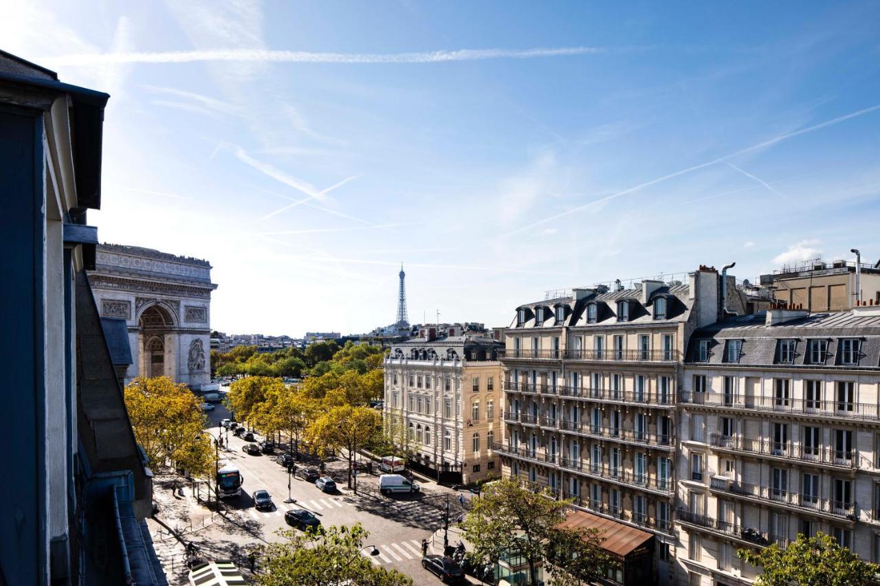 Chambre Lits Jumeaux Standard avec Vue sur l'Arc de Triomphe