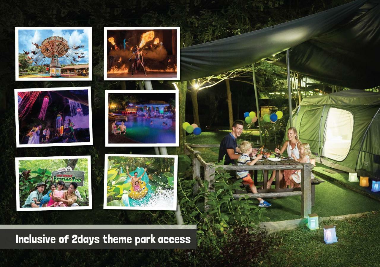 Outdoor Glamping at Theme Park - 2 Adult (Theme Park closed every Tuesday)