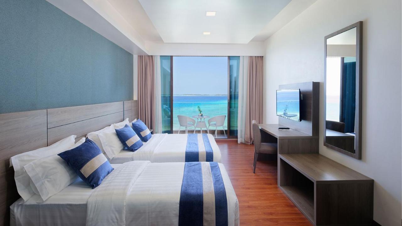 Quarto Premium Super Deluxe com varanda e vista para o mar