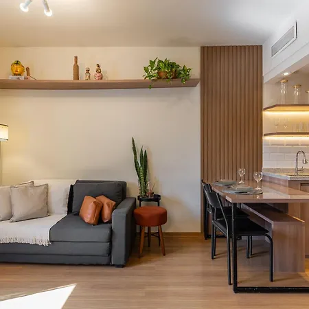 Flat Al Lorena, Jardins com estacionamento grátis, wifi e piscina-2