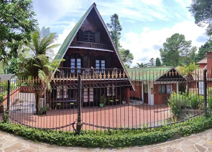 Hotel com vista: Pousada Chale Das Neves