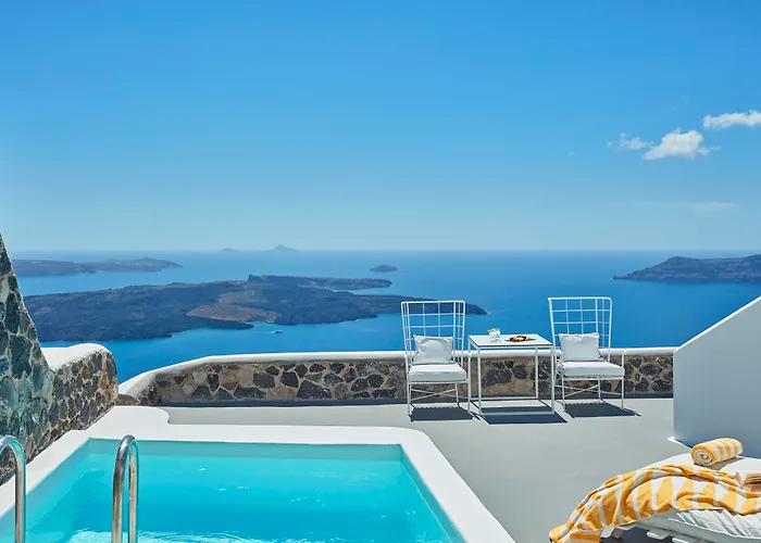 Hôtel avec piscine: Katikies Chromata Santorini - The Leading Hotels Of The World