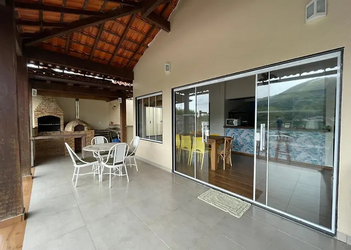 Casa Beira Mar Com Deck Em Angra Dos Reis
