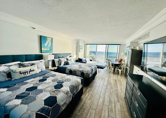Daytona Beach Resort Private Balcony Ocean Front