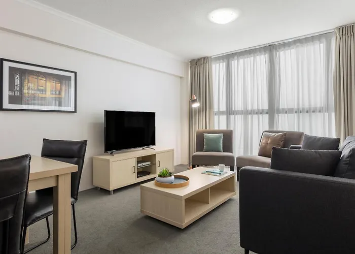 Centraal gelegen hotel: Oaks Brisbane River City Suites