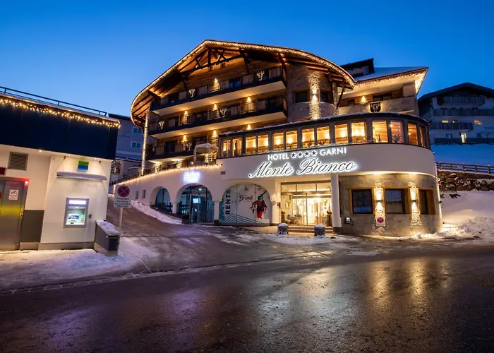 Centraal gelegen hotel: Hotel Garni Monte Bianco