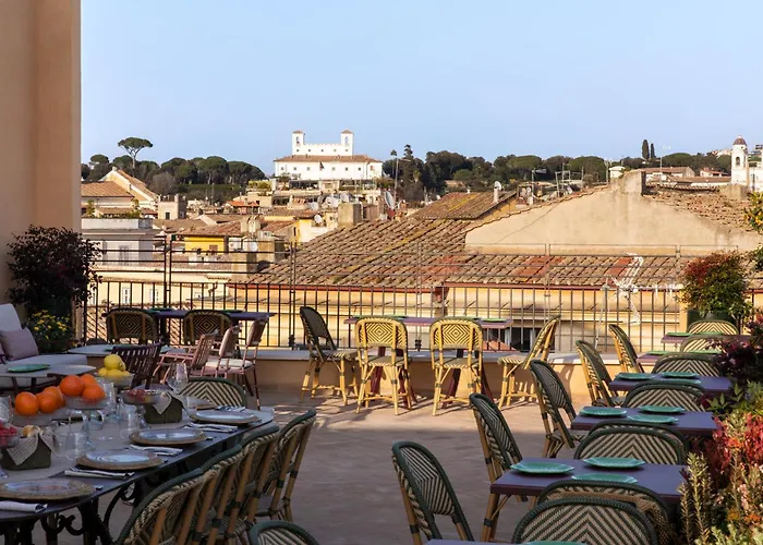 Golf hotel: Hotel Adriano Rooftop