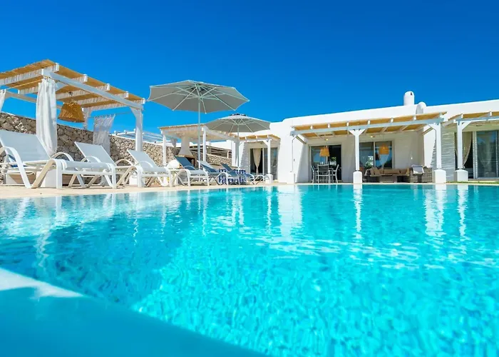 Villa Philena Ladiko Heizbarer Pool