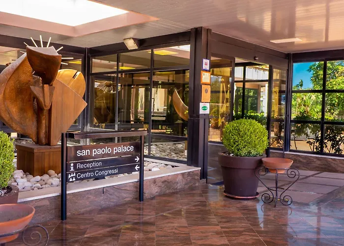 Centraal gelegen hotel: San Paolo Palace Hotel