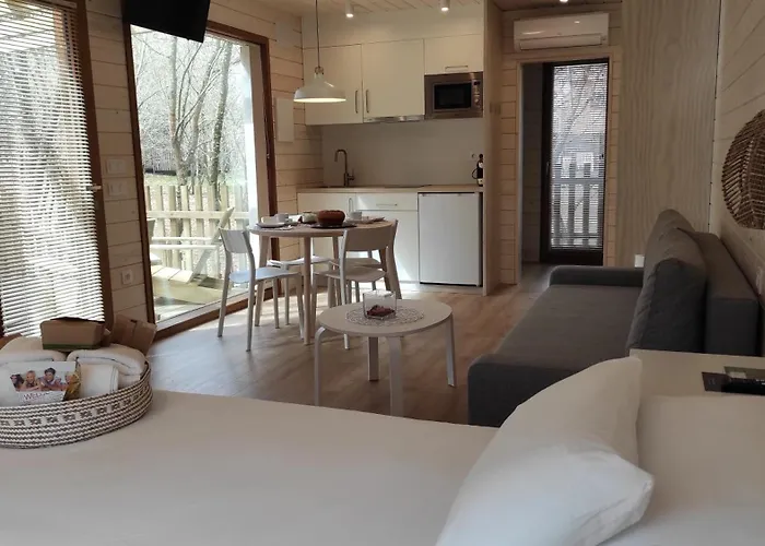 Hotel cerca del colegio: Cabanas Das Chousas