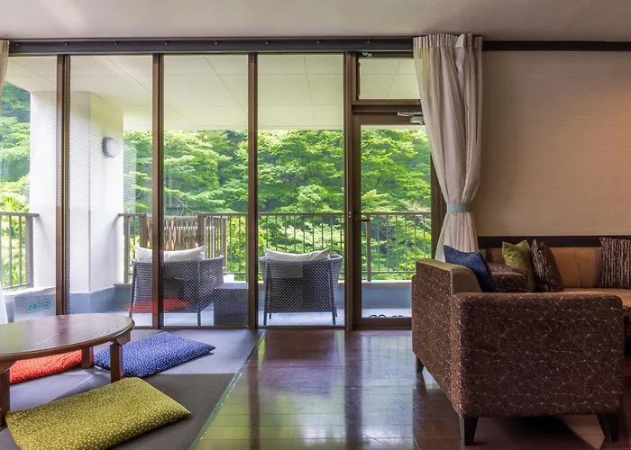 Hotels with a view Onsen Guest House Tsutaya