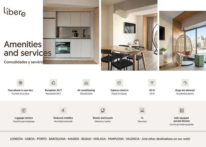 Alquiler de vacaciones: Apartamentos Líbere Bilbao Museo