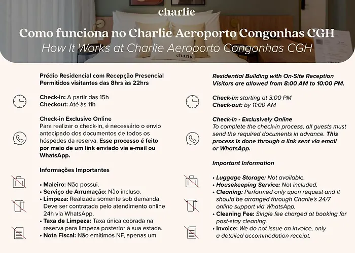 Studio Charlie próximo a Congonhas 5 Minutos a Pé! Piscina e Coworking