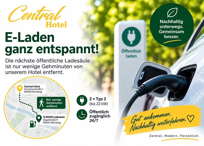 Hotel Central City Hbf Nuernberg Garni