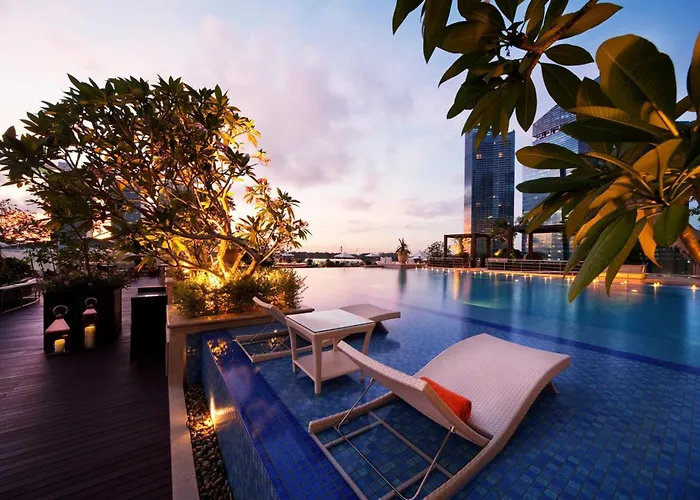 Hotel Jacuzzi Privatif Fullerton Bay Singapore